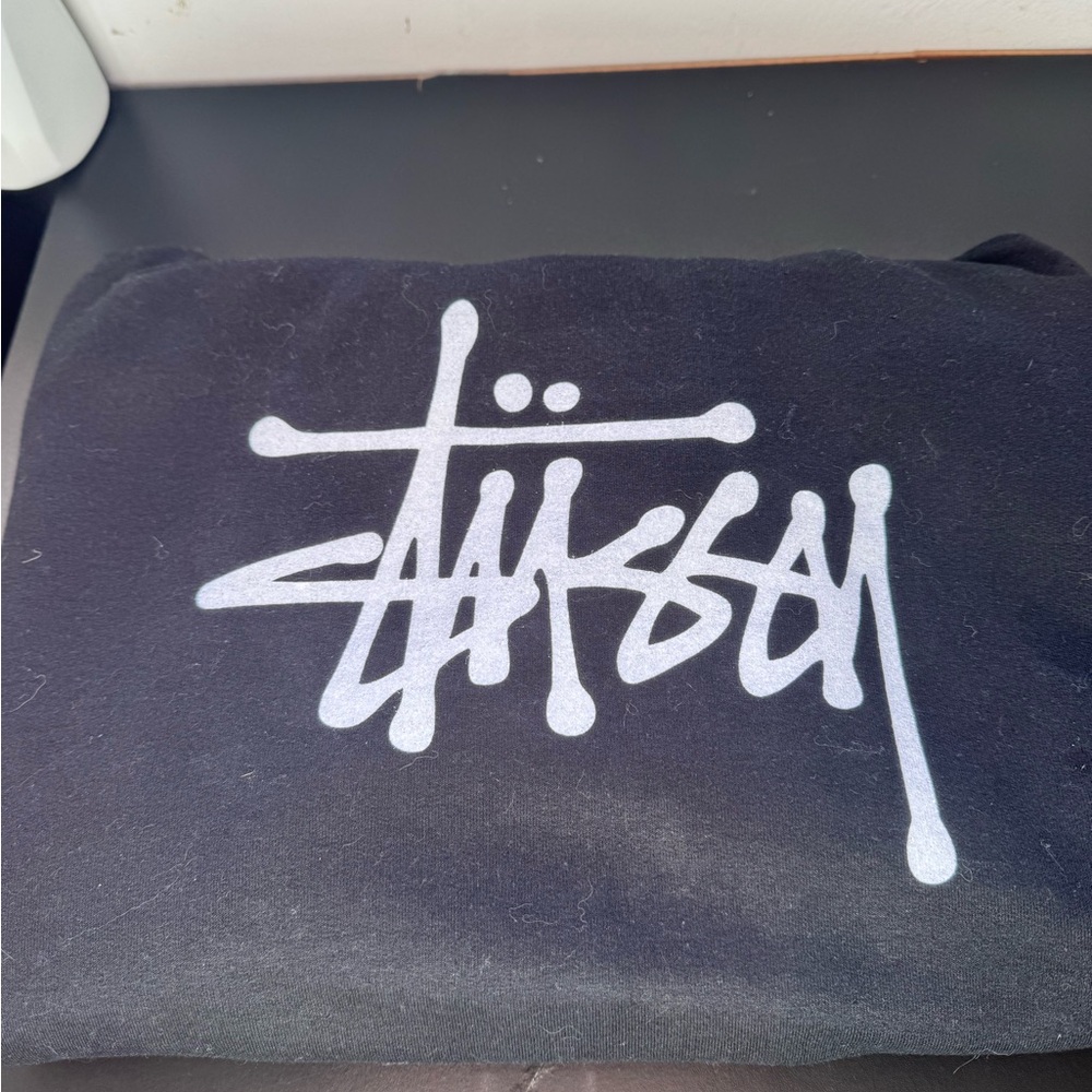 Stüssy Black Graphic Sweatshirt